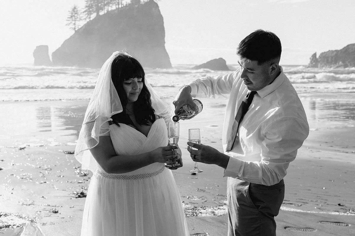 Second Beach Elopement